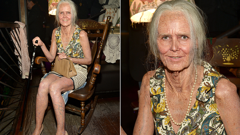 Illustration for article titled Heidi Klum Spent Halloween as a Wrinkled Old Lady